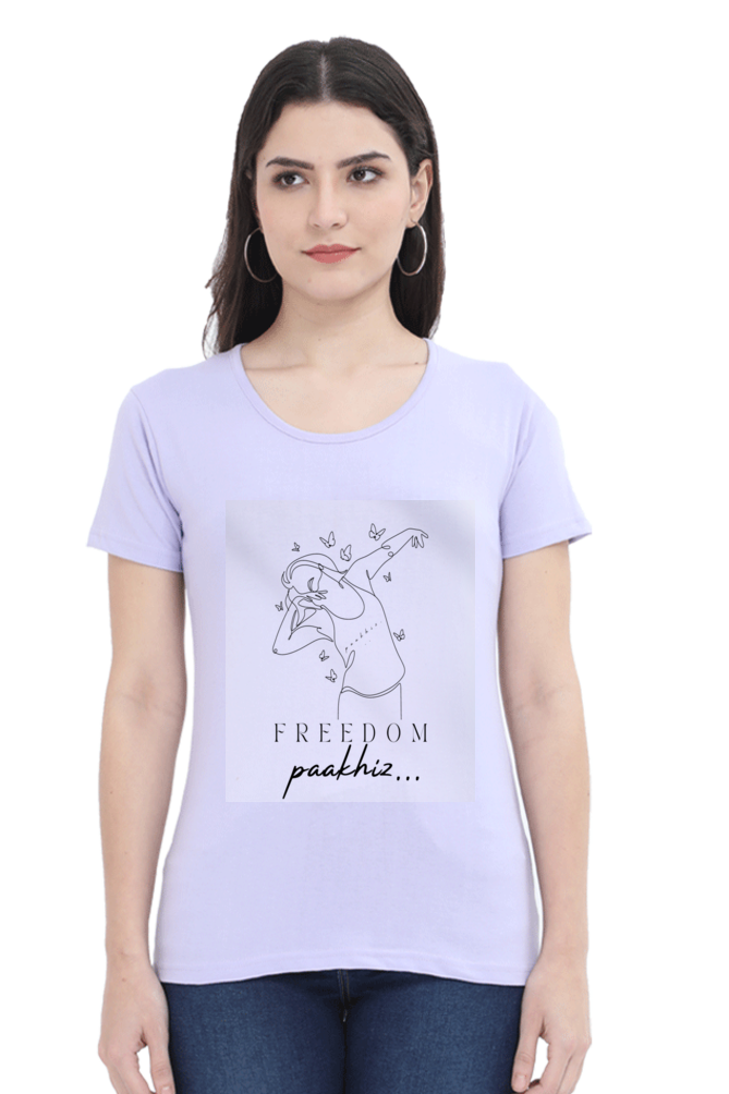 Freedom Girls Round Neck Half sleeves Classic