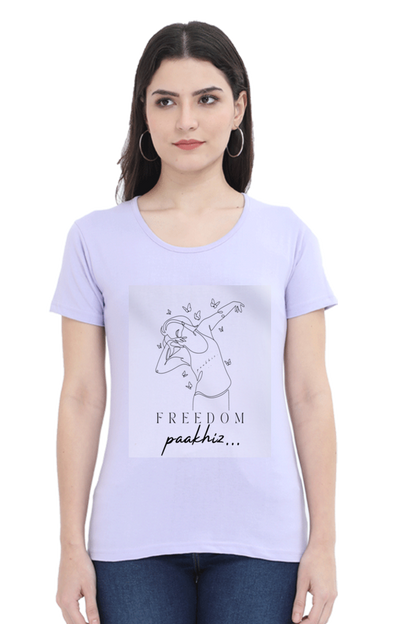 Freedom Girls Round Neck Half sleeves Classic